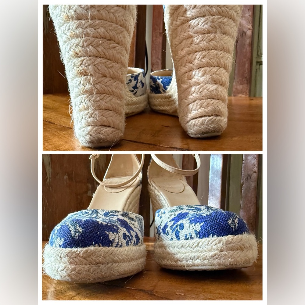 Gucci Cruise 2007 Runway Flora Espadrille Wedges – 7.5 - Picture 10 of 16